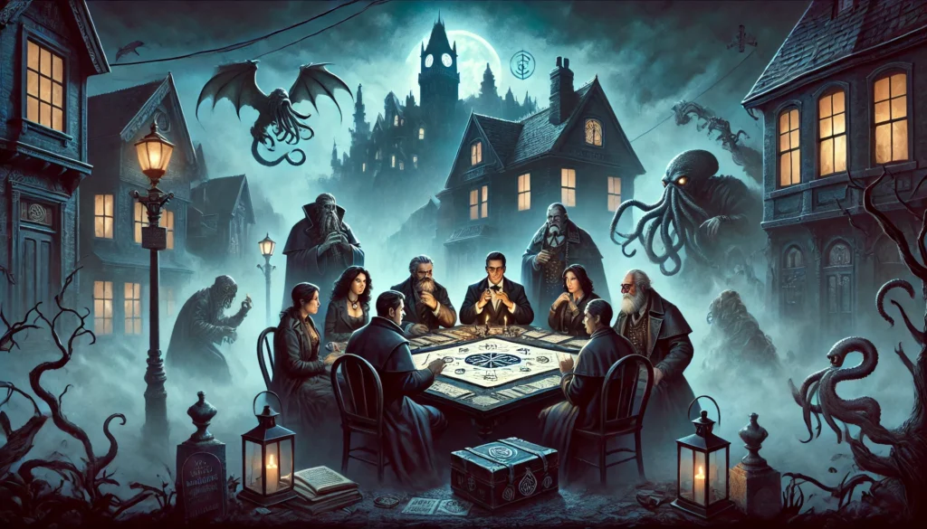 Arkham Horror: Transportando Jogadores para o Mundo dos Mitos de Cthulhu